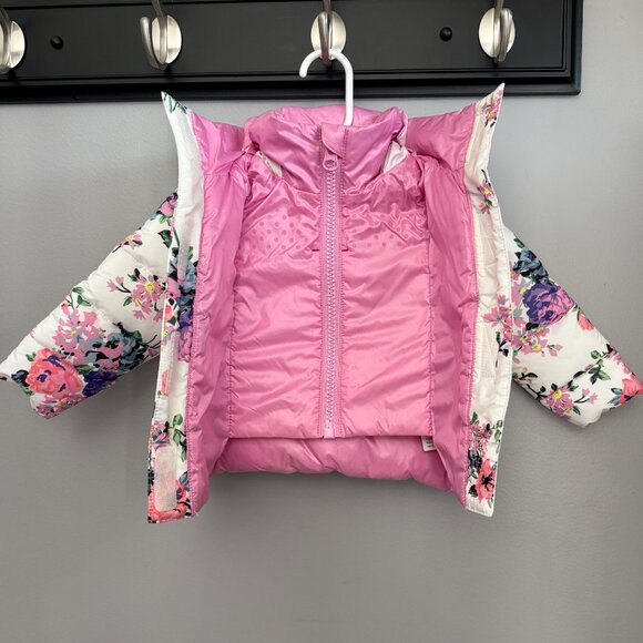 One Kid Vegan Road Coat in Floral Print Size 12 mos - Picture 6 of 11